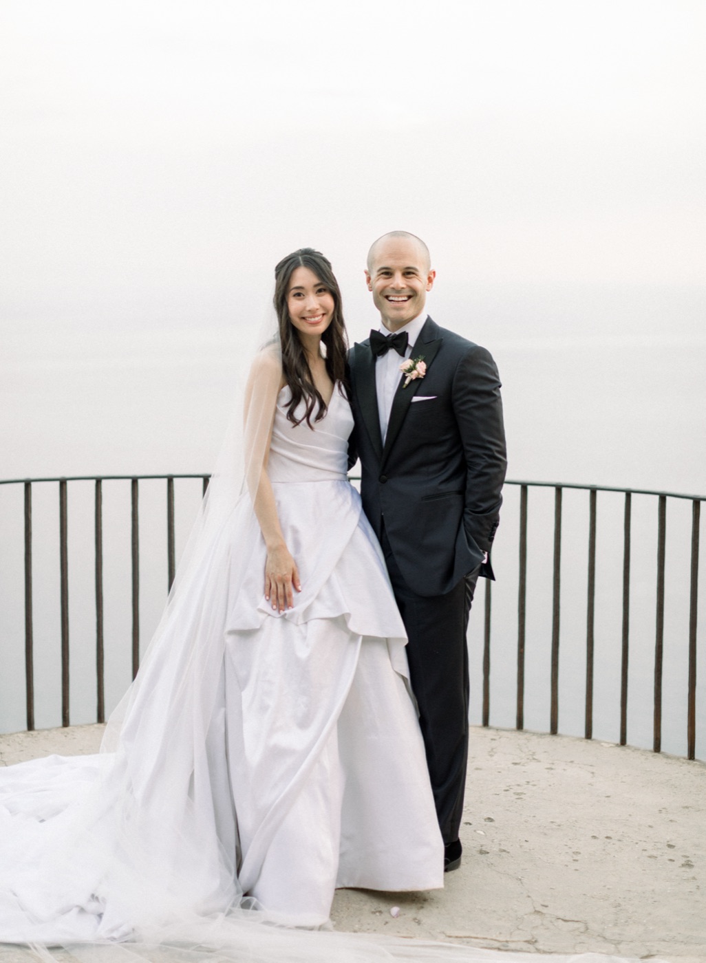 Jason and Meg on the Amalfi Coast, Italy