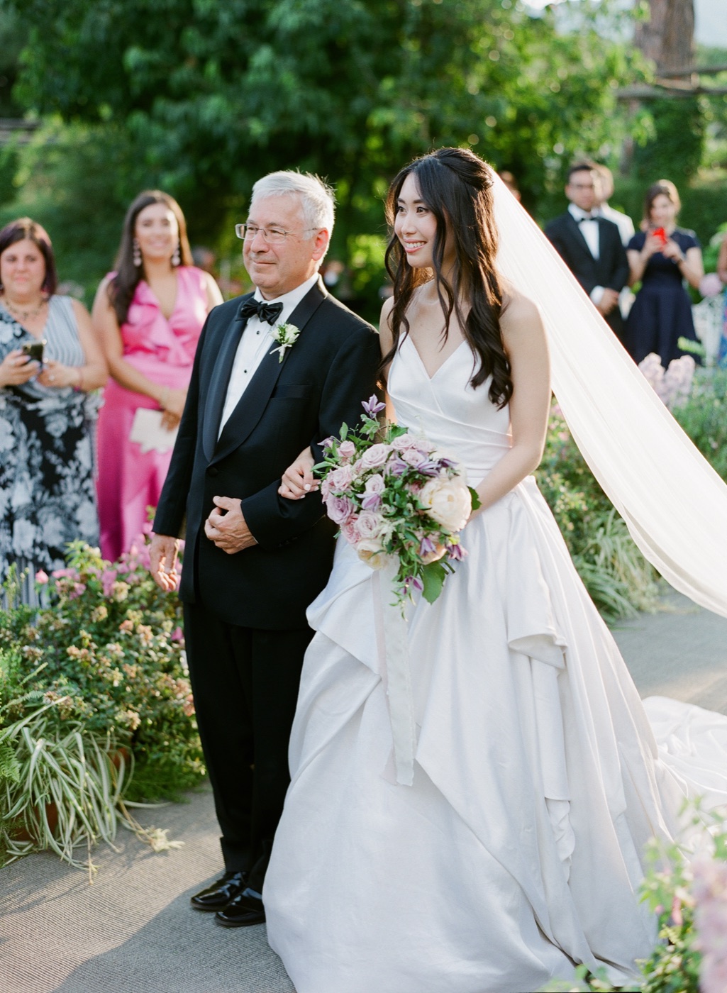 The ceremony at Villa Cimbrone